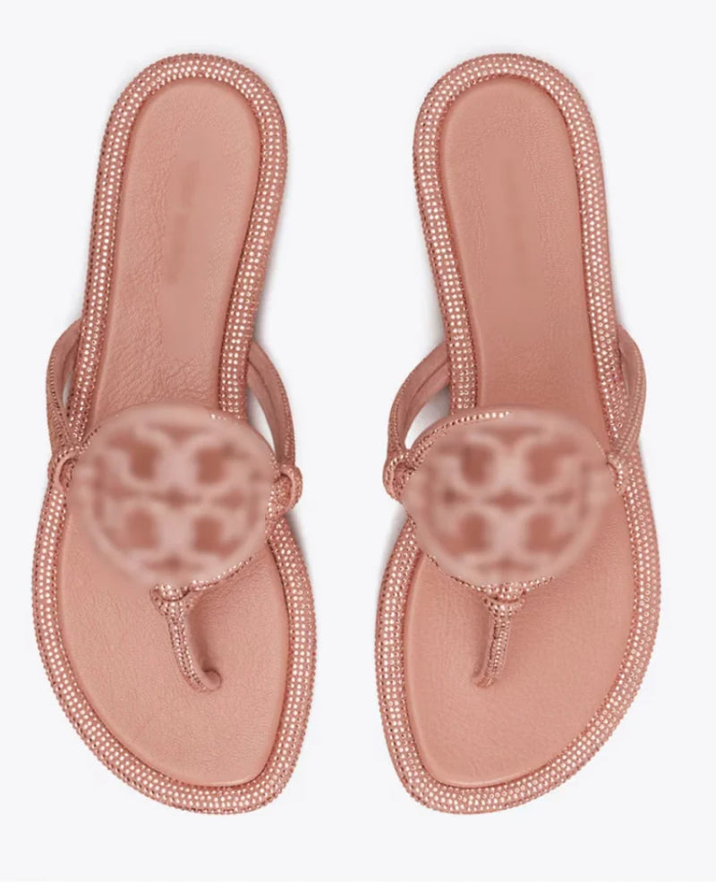 Pink Glitter Sandals
